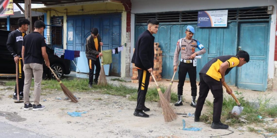 Gerakan Indonesia ASRI, Polres Humbahas Ajak Masyarakat Peduli Lingkungan