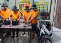 Sindikat Curanmor Antar Wilayah Dibongkar, Empat Pelaku Ditangkap Unit Reskrim Polsek Berastagi