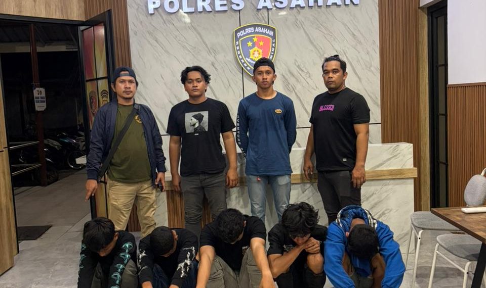 Respons Cepat Laporan 110, Timsus Geng Motor Polres Asahan Amankan Remaja Diduga Terlibat Tawuran Bersenjata