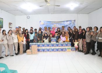 Kapolres Simalungun Gelar Anjangsana ke Anggota Sakit dan Panti Asuhan, Wujud “80 Tahun Polri Untuk Masyarakat”