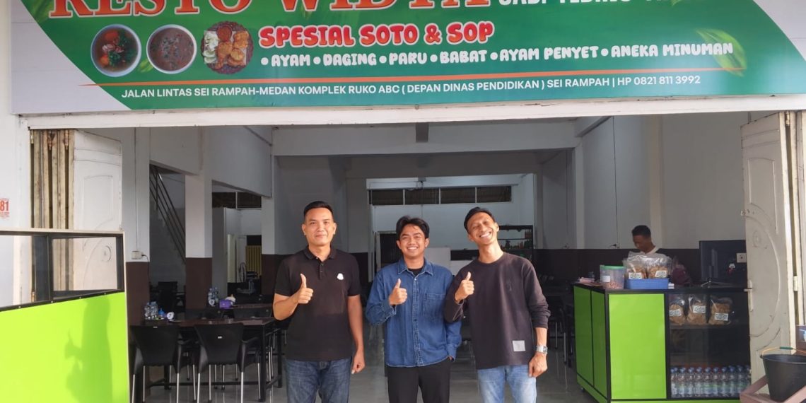 Hadir di Sergai, Resto Widya Serap Tenaga Kerja Lokal dan Tambah Pilihan Kuliner