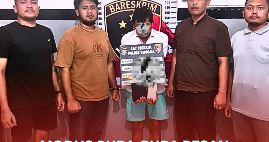 Kurang dari 24 Jam, Satreskrim Polres Sibolga Tangkap Pelaku Pencurian Bermodus Pembeli Roti