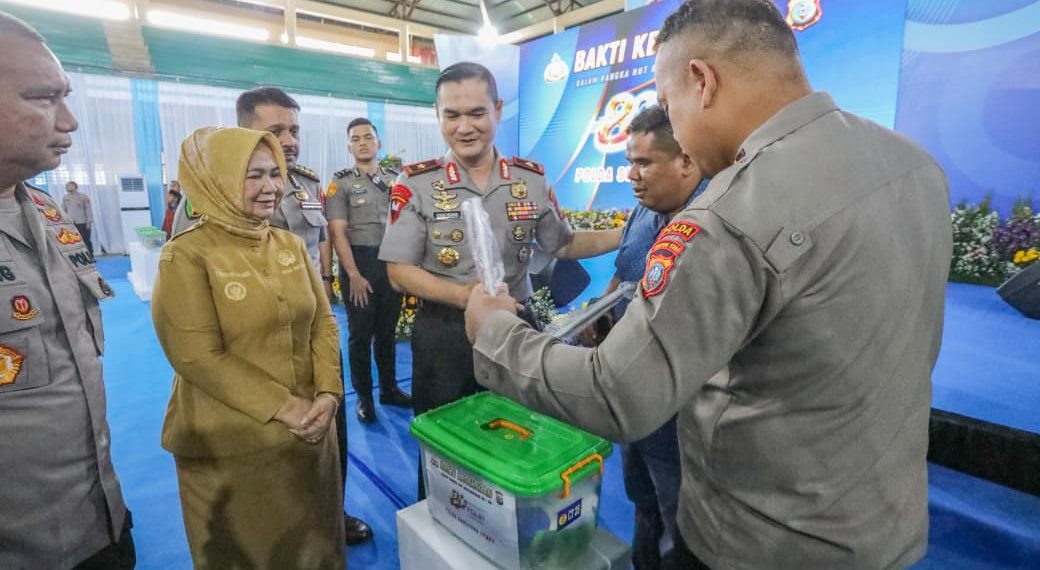 Sambut HUT Bhayangkara ke-80, Polda Sumut Gelar Bakti Kesehatan dan Salurkan Bantuan untuk 3.000 Warga Langkat