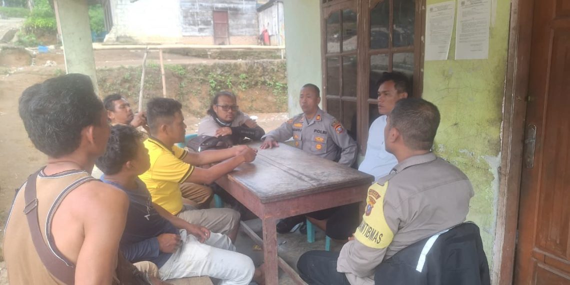 Sapa Masyarakat Kapolsek Kerajaan Laksanakan KRYD Di Desa Pardomuan.
