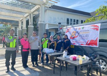Sambut Hari Bhayangkara ke-80, Polres Sibolga Gelar Bakti Kesehatan Gratis untuk Masyarakat dan Personel