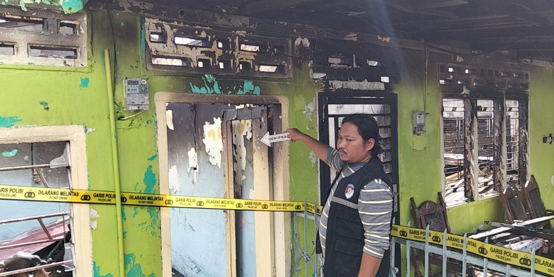 Dua Rumah Semi Permanen Terbakar di Medan Denai, Kerugian Ditaksir Rp150 Juta