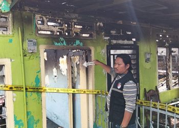 Dua Rumah Semi Permanen Terbakar di Medan Denai, Kerugian Ditaksir Rp150 Juta