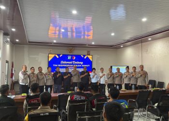 Bid Propam Polda Sumut Lakukan Sosialisasi Pembinaan Etika Profesi Polri T.A 2026 Di Polres Pakpak Bharat.