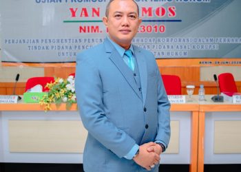 SAH!! Yan Patmos Plt Kepala Lapas Narkotika Langkat Raih Gelar Doktor Ilmu Hukum