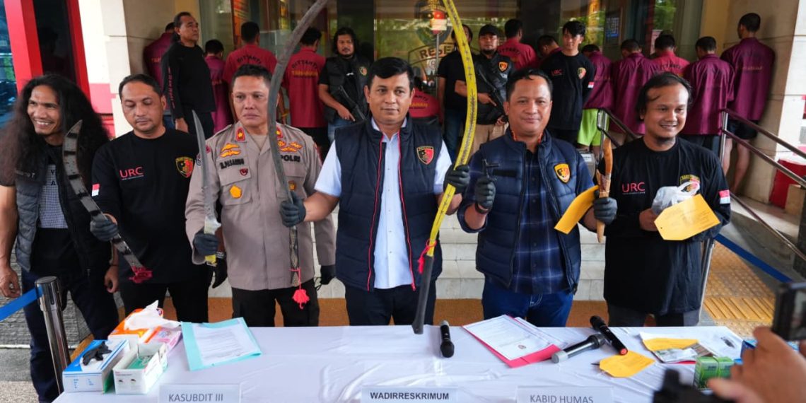 Polda Sumut Tangkap 7 Anggota Komplotan Begal Geng Motor, Beraksi di Lebih dari 25 TKP