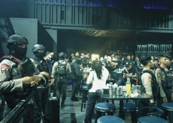 Sinergi Brimob Sumut dan BNNP Sumut Perangi Narkoba, Dua Pengunjung Tempat Hiburan Malam Terindikasi Positif