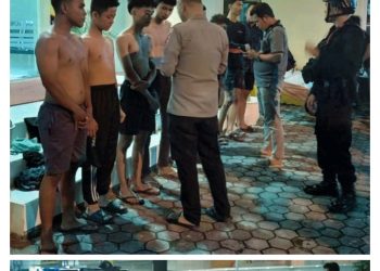 Brimob Sumut Bertindak Tegas! 18 Pemuda dan 12 Sepeda Motor Diamankan dalam Patroli Antisipasi Balap Liar di Kota Medan