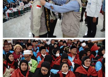 Ketua PPIH dan Bupati Madina Sambut Kepulangan Kloter 06 Debarkasi Medan, Petugas Haji Terima Penghargaan atas Dedikasi Melayani Jemaah