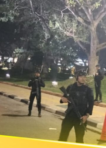 Sisir Titik Rawan Kota Medan, Patroli Satuan Brimob Polda Sumut Hadirkan Rasa Aman