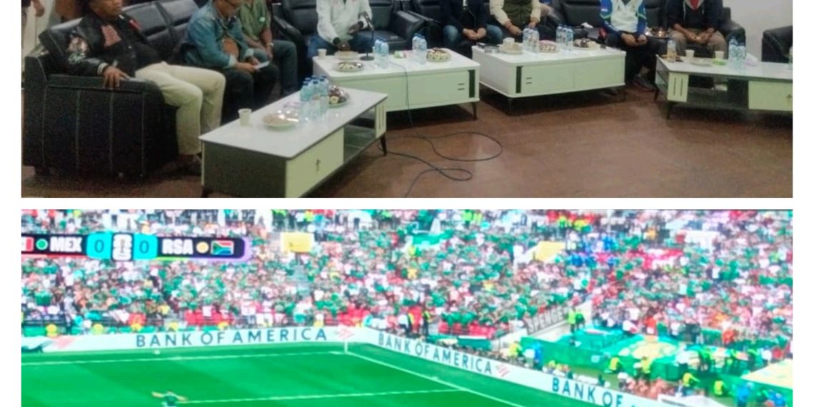 Bangun Kebersamaan, Polres Binjai Nobar Piala Dunia 2026
