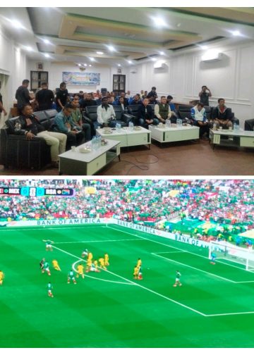 Bangun Kebersamaan, Polres Binjai Nobar Piala Dunia 2026