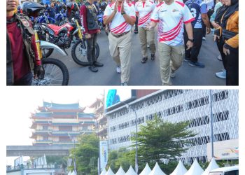 Polda Sumut Sulap Car Free Day Jadi Pesta Rakyat HUT Bhayangkara ke-80, Ribuan Warga Padati Lapangan Merdeka