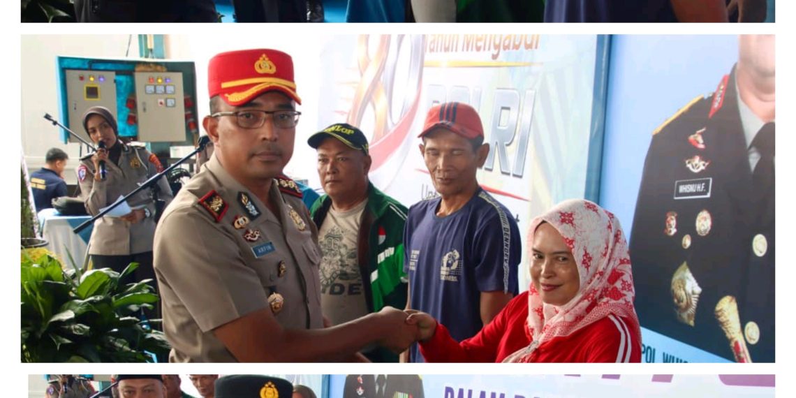 Sambut Hari Bhayangkara ke-80, Polda Sumut dan Polres Pelabuhan Belawan Bagikan 1.500 Paket Sembako