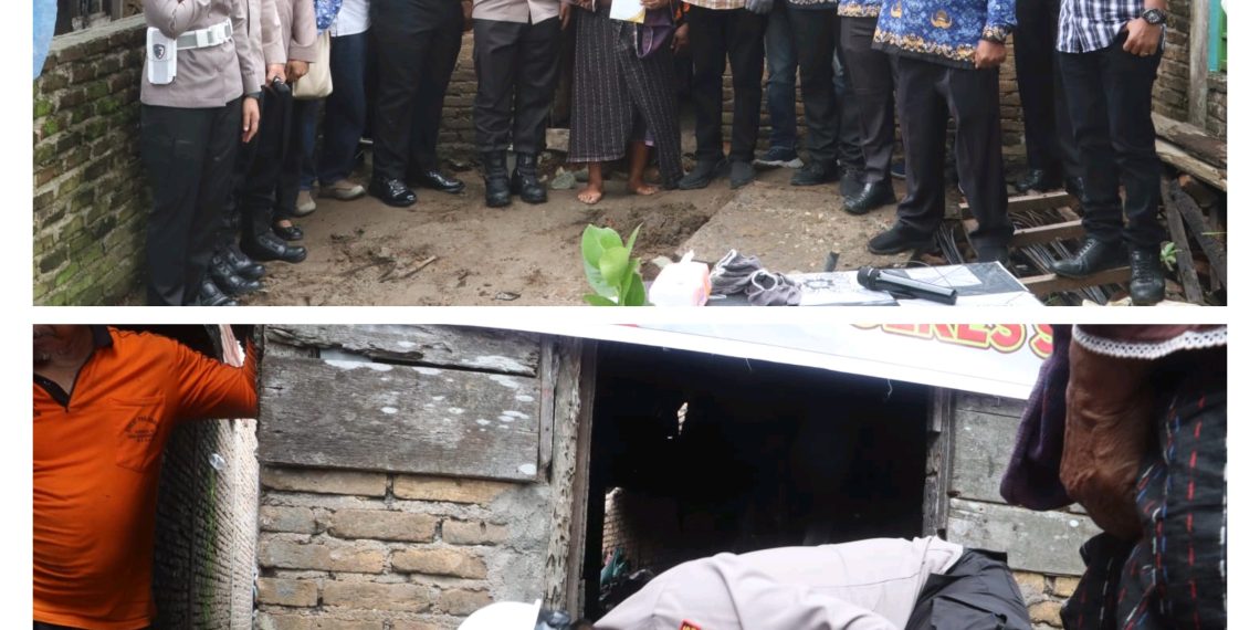 Jelang Hari Bhayangkara ke-80, Kapolres Simalungun Gelar Bedah Rumah: Nenek 76 Tahun Sambut Harapan Baru