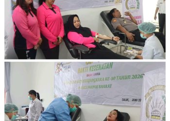 Bakti Kesehatan Dalam Rangka HUT Bhayangkara Ke – 80 Polres Pakpak Bharat Laksanakan Donor Darah Bantu Masyarakat.