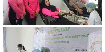 Bakti Kesehatan Dalam Rangka HUT Bhayangkara Ke – 80 Polres Pakpak Bharat Laksanakan Donor Darah Bantu Masyarakat.
