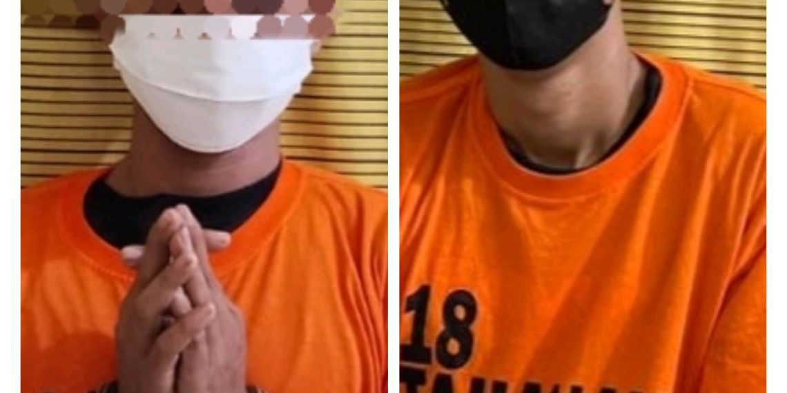Dua Pria Sebagai Pengedar Narkoba, Ditangkap Satresnarkoba Polres Binjai