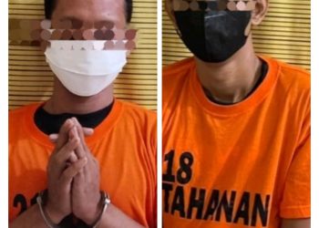 Dua Pria Sebagai Pengedar Narkoba, Ditangkap Satresnarkoba Polres Binjai