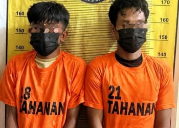 Tak Ada Ruang Bagi peredaran gelap Narkoba, Polres Binjai Amankan Dua Pelaku Penjual Sabu”