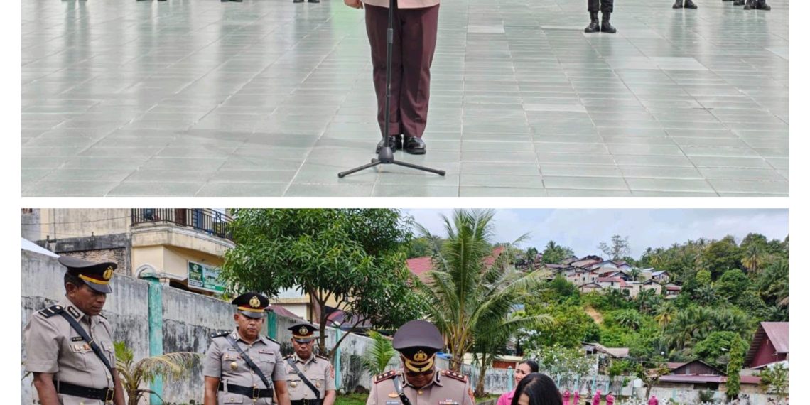 Polres Sibolga Gelar Ziarah dan Tabur Bunga di TMP Sibolga Sambut Hari Bhayangkara ke-80