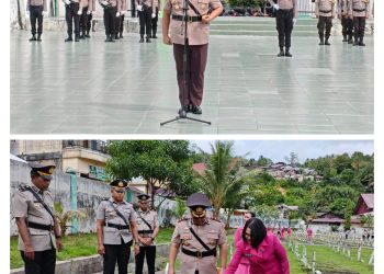 Polres Sibolga Gelar Ziarah dan Tabur Bunga di TMP Sibolga Sambut Hari Bhayangkara ke-80