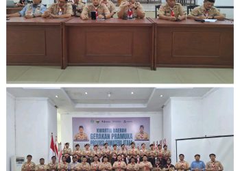 Densus 88 Ikuti Technical Meeting Pembentukan Garda Pramuka Kesatria Kwarda Sumut.