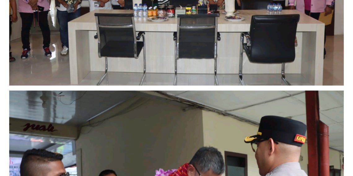 Bunga untuk Keadilan : Hinca Panjaitan Ajak Polres Karo Tebarkan Keharuman Pelayanan
