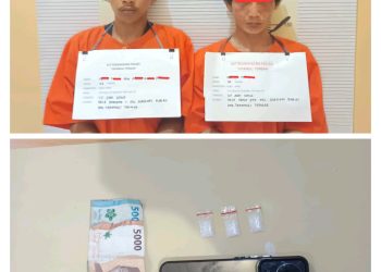 Sikat Pengedar Sabu di Sorkam Barat, Sat Resnarkoba Polres Tapteng Amankan Dua Pria