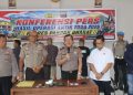 Polres Pakpak Bharat Gelar Konferensi Pers Ops Antik Toba 2026 Berhasil Ringkus Bandar, Pengedar, Penyalahgunaan Narkoba Dan Grebek Sarang Narkoba ( GSN ).