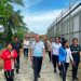 Gelar Jumat Sehat, Plt. Kepala Lapas Narkotika Langkat Pimpin Jalan Santai Sekaligus Kontrol Area Brandgang