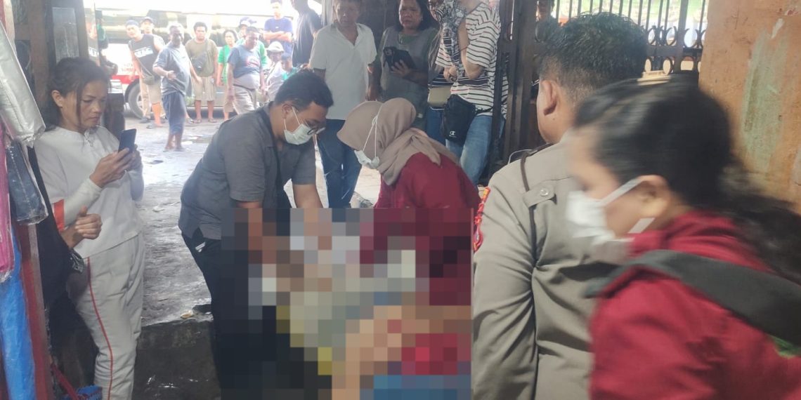 Melalui Laporan CC 110, Polsek Siantar Barat Cek TKP Temuan Mayat di Pasar Horas