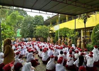 Sentuh Pelajar Tingkat SD Densus 88 AT Berikan Imunitas Ideologi Terhadap Paham IRET.