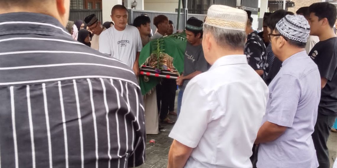 Leting IKABHAMAS 1995 – 1996 Polda Sumut Berpulang Ke Rahmatullah Rekan Seprofesi Tunjukkan Kepedulian.