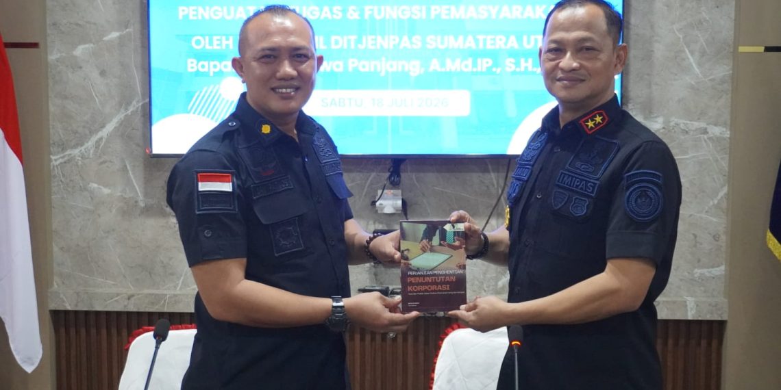 Perkuat Kinerja UPT Pemasyarakatan Langkat, Kakanwil Ditjenpas Sumut Lakukan Bintorwasdal di Lapas Narkotika Langkat