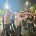 Kapolres Pelabuhan Belawan Pimpin Apel Patroli KRYD Skala Besar Antisipasi 3C