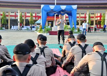 SPN Hinai Polda Sumut Terima 103 Casis, Awal Mencetak SDM Polri Masa Depan