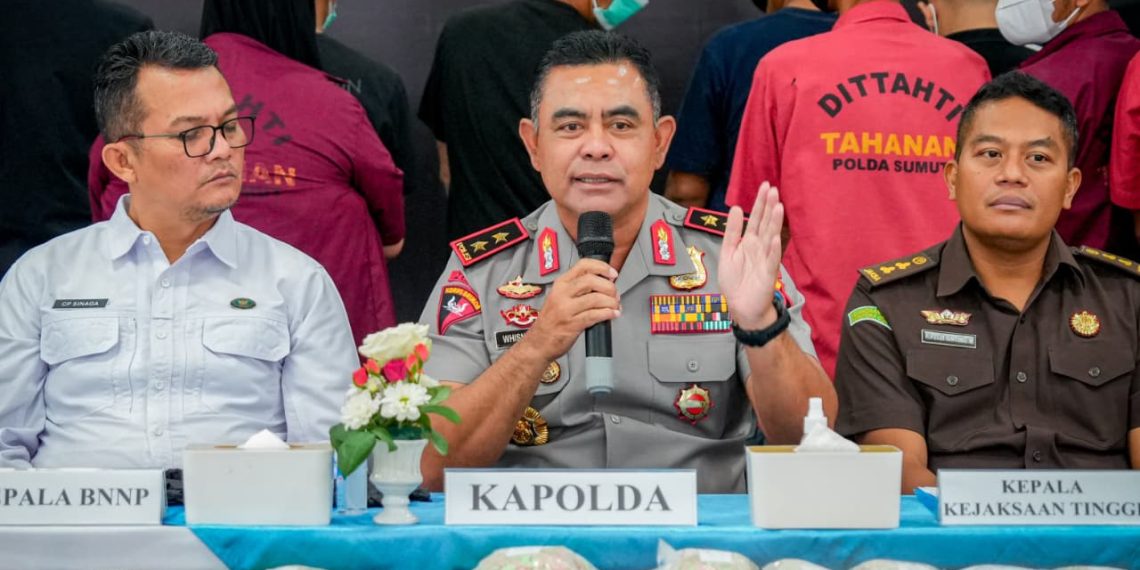 Kapolda Sumut Komitmen Bersih-Bersih Internal, Anggota Terlibat Narkoba Ditindak Tegas