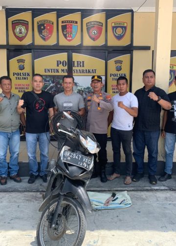 Polsek Talawi Berhasil Ungkap Kasus Pencurian Kabel Tower, Satu Pelaku Diamankan