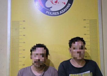 Satres Narkoba Polres Asahan Gagalkan Penyelundupan 40 Gram Sabu, Dua Pria Diamankan di Jalinsum