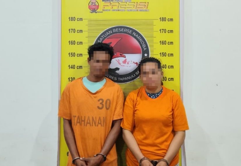 Satresnarkoba Polres Tapsel Gagalkan Peredaran 5 Kilogram Ganja, Dua Orang Diamankan
