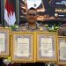 Kapolres Sibolga AKBP Eddy Inganta Terima Dua Penghargaan Kapolri, Polres Sibolga Raih Predikat WBK dan Pelayanan Prima