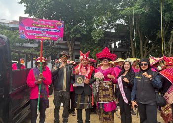 Tim Cegah Satgaswil Sumut Densus 88 AT Polri Berkontribusi Bagikan Brosur Anti IRET dan NVE Pada Acara Festival Bunga Dan Buah Kabupaten Karo Tahun 2026.