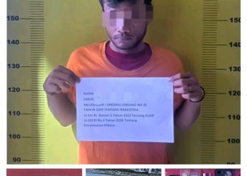 Polres Labuhanbatu Selatan Berhasil Ungkap Kasus Peredaran Narkotika, Seorang Pria Diamankan dengan Barang Bukti Sabu 8,20 Gram