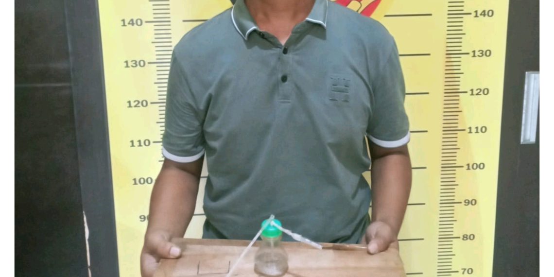 Berawal dari Laporan Call Center 110, Polsek Pulau Rakyat Berhasil Amankan Terduga Pelaku Penyalahgunaan Narkotika