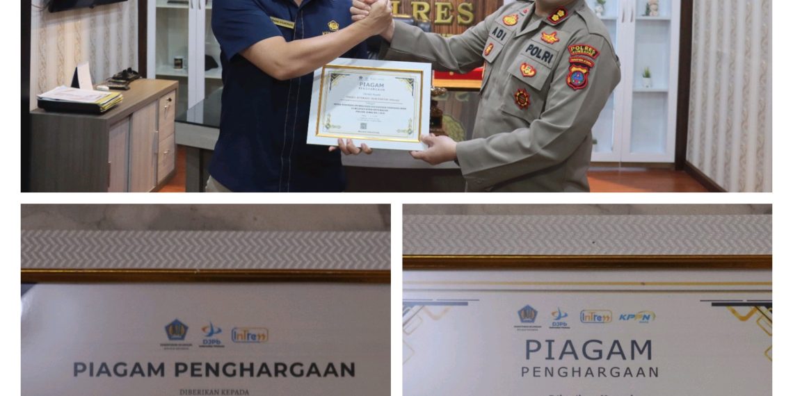 Transparan dan Profesional, Polres Humbahas Sabet Tiga Penghargaan dari KPPN Balige
